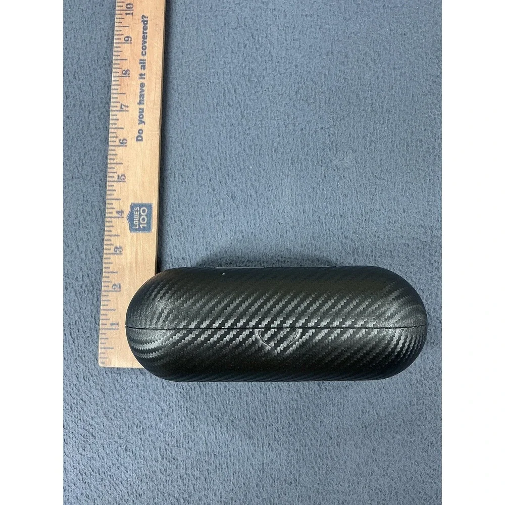Oakley Sunglasses Case Black Synthetic Carbon Fiber Hard Shell Protective